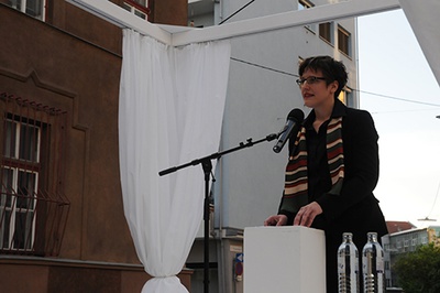 Eröffnung Stadtwohnzimmer – Rede Dr. Sylvia Necker