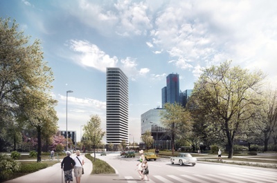 BrucknerTower Rendering