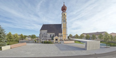 Ortsplatz Handenberg, heidl architekten