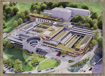 Umbau-Ansicht, Pädagogische Hochschule Linz