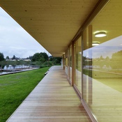 Badehaus Aichwaldsee – Badehaus Aichwaldsee;
Planung: Gasparin Meier Architekten, Villach