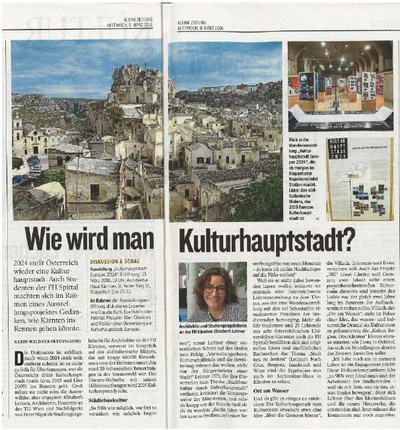 Kleine Zeitung_2016.03.09_Kulturhauptstadt