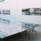 Blick in die Ausstellung "Carl Pruscha: Mein Logbuch"