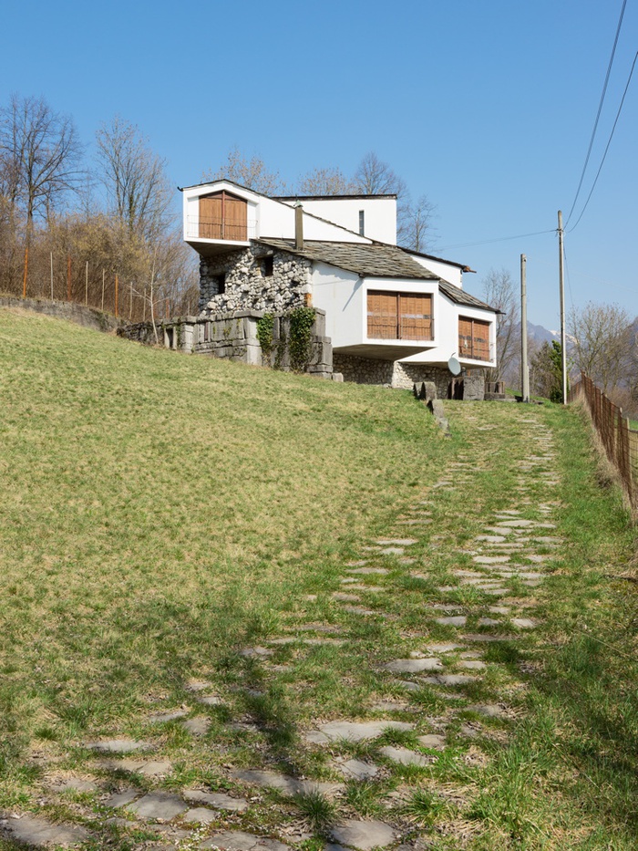 Giuseppe Pizzigoni, Casa Nani, Parre, 
1964
–
65