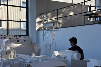 Ausstellungseröffnung "Rebuild: Figures of Space" – © aut