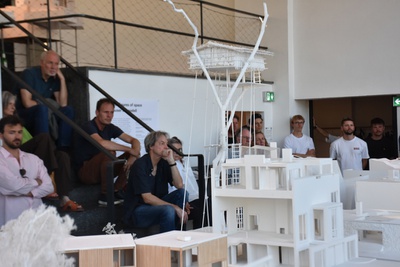 Ausstellungseröffnung "Rebuild: Figures of Space" – © aut