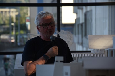 Ausstellungseröffnung "Rebuild: Figures of Space" mit Walter Angonese – © aut