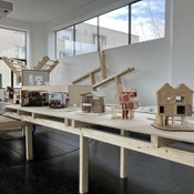 Ausstellung "ZENZI – Zentrum für zirkuläres und nach­haltiges Bauen" im aut