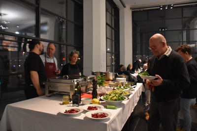 Abendessen mit Partnern, Sponsoren und Förderern im aut am 22. Feber 2025