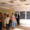 Architekturtage 2006, Tag 1: Die Innenstadt im Wandel – Präsentation der neuen Zentrale der Hypo Tirol Bank und der Erweiterung Landhaus 1 durch Schlögl & Süss Architekten im ehemaligen Cafe Schindler im Hotel Maria Theresia.