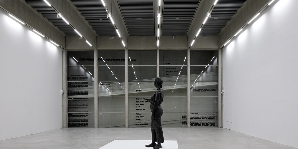 Zentrale Halle in der Kunsthalle Krems