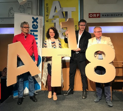 Georg Pendl, Heidrun Schlögl, Christian Kühn, Karl Hofer (v.l.n.r.)