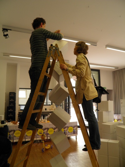 1:1 Bauexperiment "ArchitektInnenmesse"