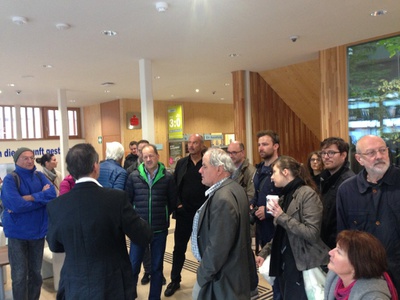 Kärntner Sparkasse -ANERKENNUNG HBP 2015 – Planung: Dietger Wissounig Architekten, Führung: Ing. Rudolf Podesser