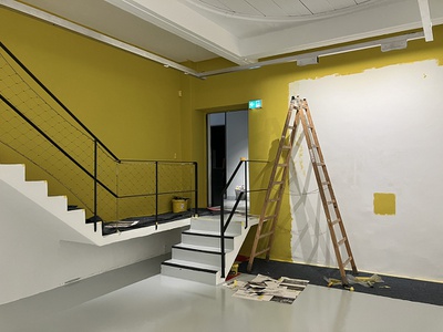 Ausstellungsaufbau – © aut Ausstellungsaufbau