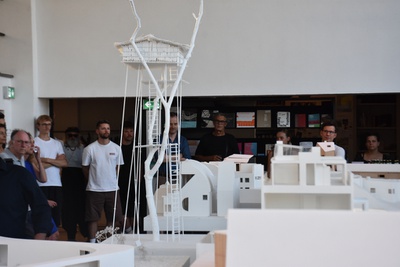 Ausstellungseröffnung "Rebuild: Figures of Space" – © aut