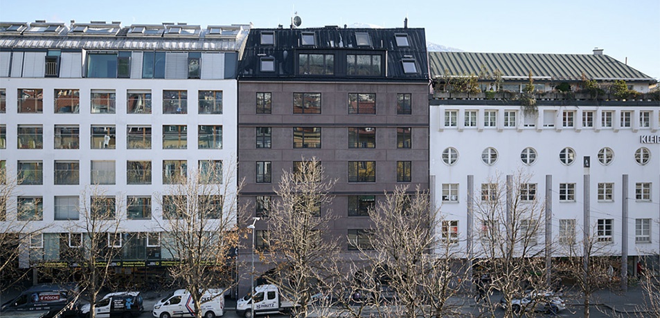 Stadthaus Innrain, Innsbruck – © Lukas Schaller Stadthaus Innrain, Innsbruck