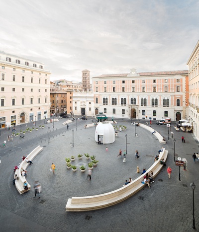 Airship.01 – Mobile Forest von Breathe Earth Collective,
Rom 2016