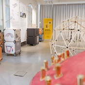 Ausstellungsansicht im Architekturhaus Salzburg