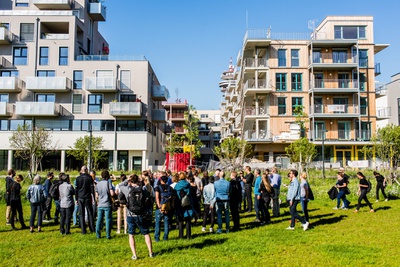 Erkundung Sonnwendviertel © ÖGFA / AT19 / Kollektiv Fischka Kramar