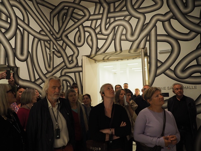 Führung von Florian Steininger, Kunsthalle Krems