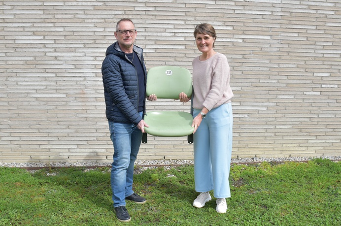 Wolfgang Dittrich (örtl. Raumplanung, Marktgemeinde Wolfurt), Vizebürgermeisterin Angelika Moosbrugger – © Foto: Marktgemeinde Wolfurt Wolfgang Dittrich (örtl. Raumplanung, Marktgemeinde Wolfurt), Vizebürgermeisterin Angelika Moosbrugger