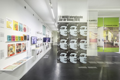 Ausstellung "Bildungsschock" im vai – © Foto. Petra Rainer Ausstellung "Bildungsschock" im vai