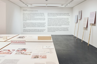 Ausstellung "Critical Care" im vai