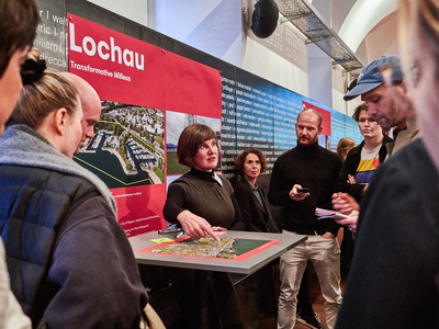 1 | Kick-Off-Veranstaltung EUROPAN17, Standortvorstellung der Gemeinde Lochau, März 2023, Wien