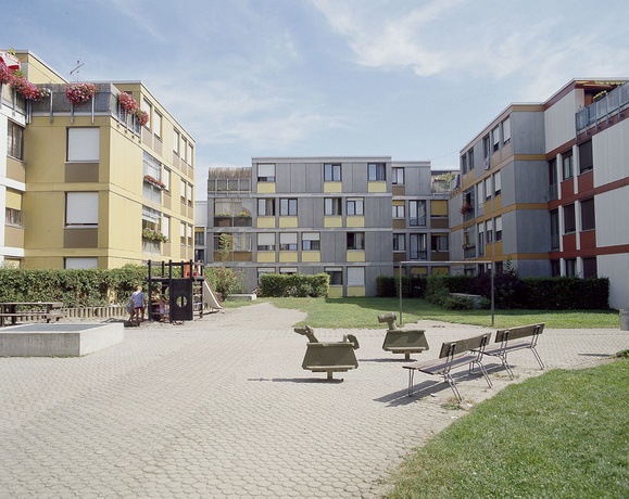 Achsiedlung Bregenz | Gunther Wratzfeld – © Foto: Margherita Spiluttini Achsiedlung Bregenz | Gunther Wratzfeld