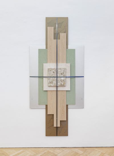 Donaukanalblick, 2022(Franz-Josef-Kai 51), 267 x 123 x 11 cm