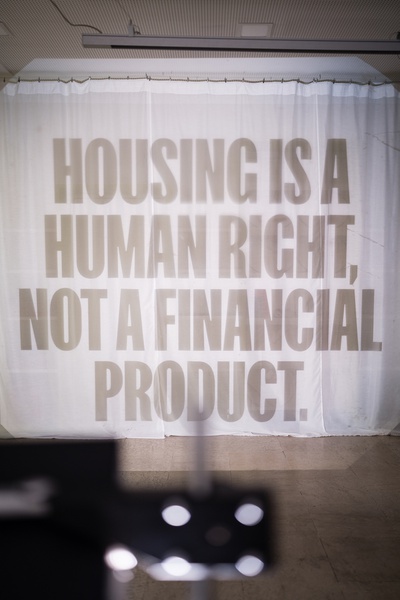 Gabu Heindl, Urban Conflicts - A Housing Manifesto. Brno Gallery of Architecture, 2021 – © Foto: Jan Prokopius Gabu Heindl, Urban Conflicts - A Housing Manifesto. Brno Gallery of Architecture, 2021