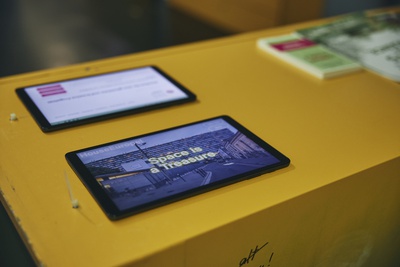 Ausstellugnsansicht "Refuse, Reduce, Re-use, Recycle, Rot" im vai