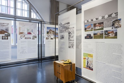 Suburbia: Gebaute Träume. Zukunft Einfamilienhaus, eine Ausstellung des Architekturzentrum Wien im afo