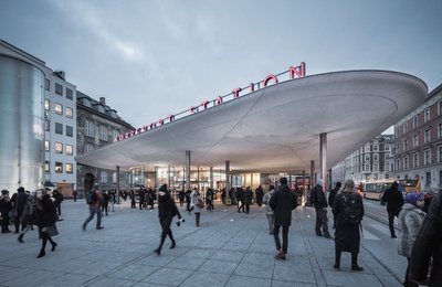 Nørreport Station Kopenhagen, Cobe – © Rasmus Hjortshøj – COAST Nørreport Station Kopenhagen, Cobe