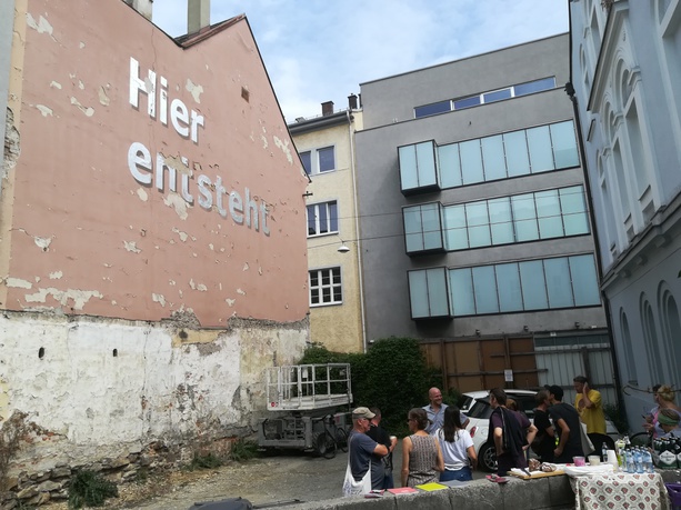 Hier entsteht..., Andrea Böning (AIR2019) – © afo Hier entsteht..., Andrea Böning (AIR2019)