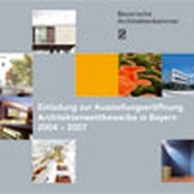 Architektenwettbewerbe in Bayern