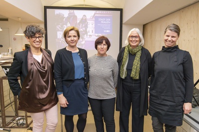 Heidrun Primas, Judith Schwentner, Elisabeth Kabelis-Lechner, Evai Kail, Eva-Maria Benedikt