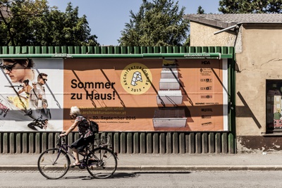 Großplakate Architektursommer 2015