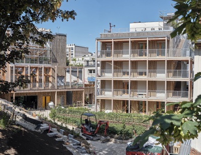 THE RAILWAY FARM, Paris (FR), 2019 / 
Grand Huit Scop d'architecture, Paris