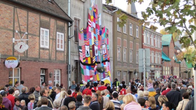 Große Straße in Wittenburg, Deutschland, Aktion von MattonOffice