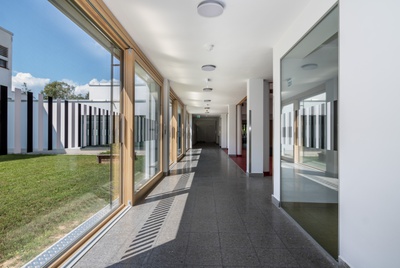 Bildungscampus Lockenhaus, Architektur: Daniela Filipovits-Flasch, Bauherr*in: Verein zur Erhaltung und Erneuerung der Infrastruktur der Marktgemeinde Lockenhaus und CoKG