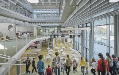 Volksschule Haselstauden, Architektur: fasch&fuchs.ZT-gmbh, Wien | Hausmannstätten, Bauherr*in: Amt der Stadt Dornbirn