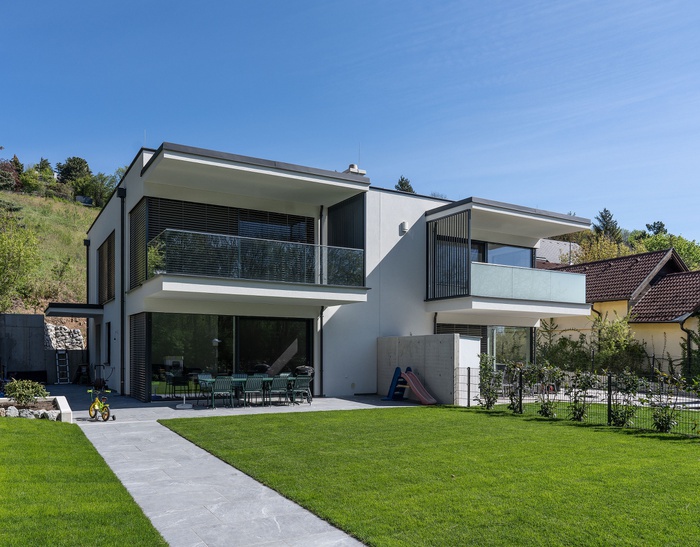 Doppelhaus Neubau – © Bernhard Schmidt