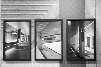 Ausstellungsansicht "Bildungsschock" im vai