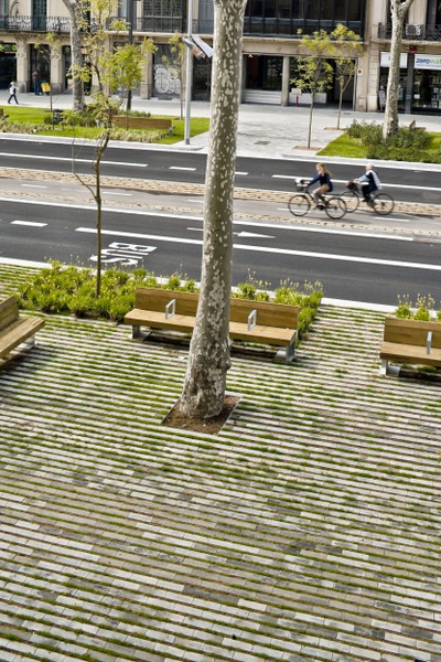 Lola Domènech: Passeig de St Joan, Barcelona/Spanien, 2011/2014