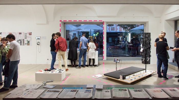 Innenansicht Haus der Architektur in Graz