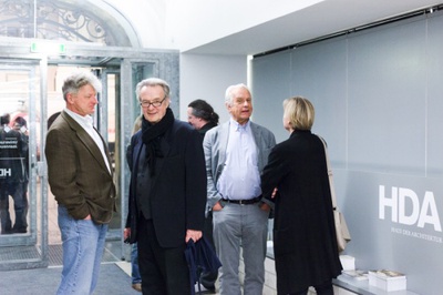 Buchpräsentationen mit Peter Weibel und Manfred Wolff-Plottegg, 01.04.2016