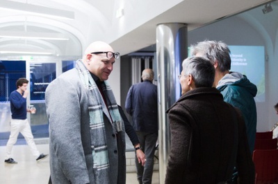 Buchpräsentationen mit Peter Weibel und Manfred Wolff-Plottegg, 01.04.2016