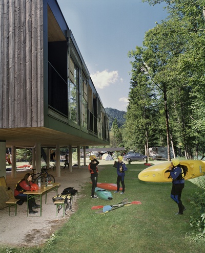 Camp Wildalpen. Architektur: Holzbox ZT GmbH.